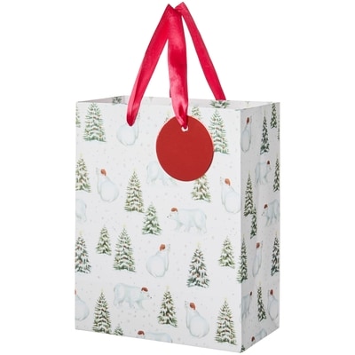 Life at Home Medium Gift Bag - Polar Bears 1 ea, $2.00/1ea