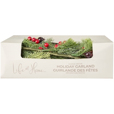 Life at Home Red Berry Holiday Garland 1 ea, $39.00/1ea