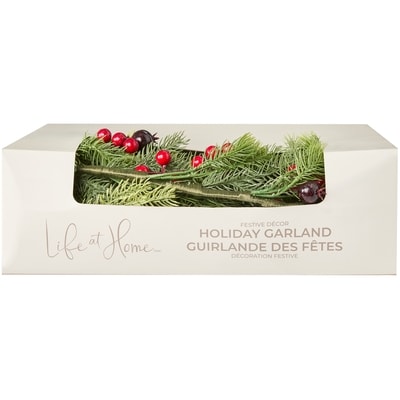 Life at Home Guirlande des Fêtes avec baies rouges 1 ea, 39,00 $/1ch