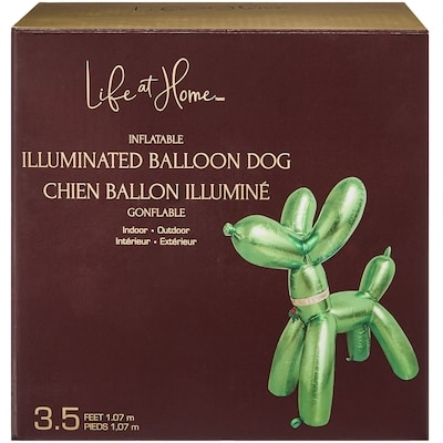 Life at Home Inflatable Illuminated Balloon Dog 1 ea, $29.00/1ea