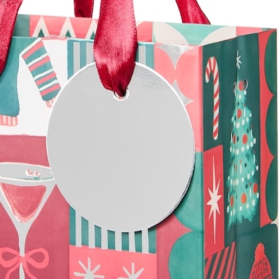 Sac-cadeau pour bouteille – Fêtes d’antan