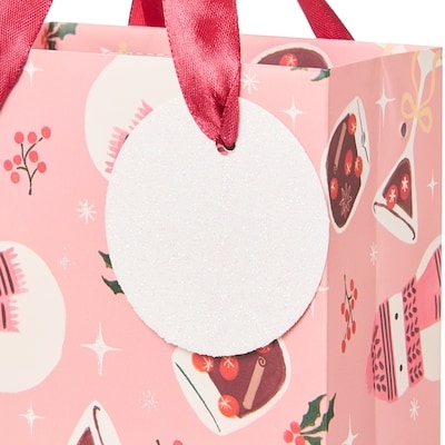 Bottle Gift Bag - Snowmen