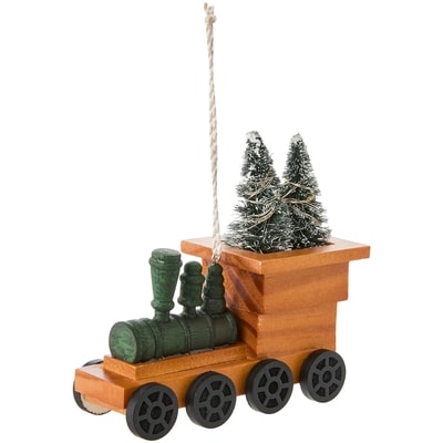 Life at Home Décoration lumineuse de train en bois 1 ea, 7,00 $/1ch
