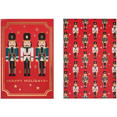 Holiday Cards 14 Pack - Nutcrackers