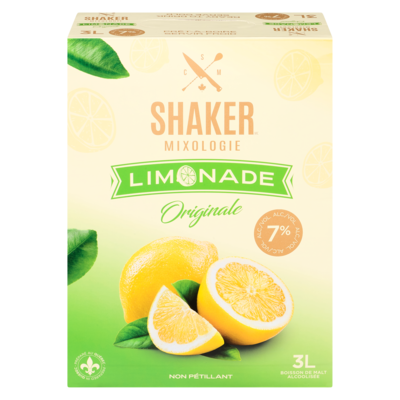 Boisson de malt alcoolisée limonade originale (Pièce d’identité requise au moment du ramassage) 3 l, 0,70 $/100ml