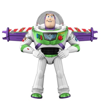 Mattel Games Figurine Buzz Lightyear Édition Haute Technologie Histoire de Jouets 5 de Disney et Pixar de Mattel, 50 Sons, Anglais et Français 1 ea, 41,25 $/1ch