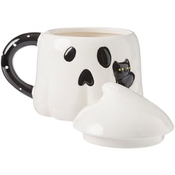 null Tasse en fantôme avec couvercle 1 ea, 10,00 $/1ch