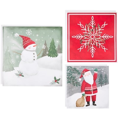 Foldable Square Gift Boxes 6 Pack 