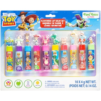 Toy Story 10pk Lip Balm with 3D Character Toppers 1 ea, $15.00/1ea