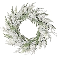 Life at Home Couronne de pin lumineuse enneigée 1 ea, 39,00 $/1ch