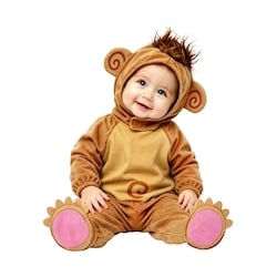 Genco Infant Monkey Costume -2T 1 ea, $25.00/1ea