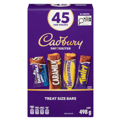 Cadbury Candy 498 g, $2.61/100g