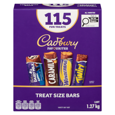 Cadbury Candy 1.27 kg, $2.13/100g