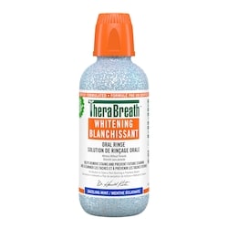TheraBreath Blanchissant Solution de Rincage Orale - Menthe Éclatante 473 ml, 2,54 $/100ml