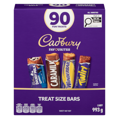 Cadbury Candy 993 g, $2.22/100g