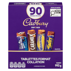 Cadbury Friandise 993 g, 1,81 $/100g