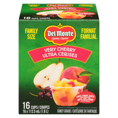 Del Monte Fruit Salad In 100% Fruit Juice From Concentrate Very Cherry Family Size 16x112.0 ml, $1.39/100ml