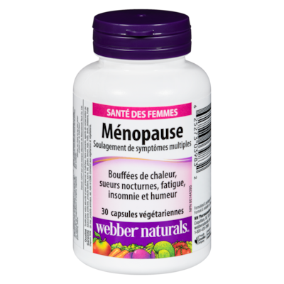 Webber Naturals Ménopause santé des femmes 30 ea, 1,10 $/1ch