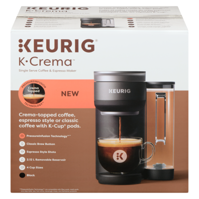 Keurig Single Serve Coffee & Espresso Maker 1 ea, $230.00/1ea