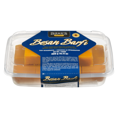 Brar's Besan Barfi Dessert 400 g, $2.50/100g