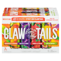 WHITE CLAW Boisson de malt alcoolisée (Pièce d’identité requise au moment du ramassage) 12x355.0 ml, 0,59 $/100ml