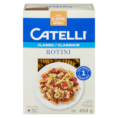 Catelli Pasta Rotini 454 g, $0.66/100g