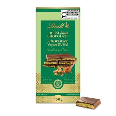 Lindt Dubai Style Chocolate Bar 150 g, $9.33/100g
