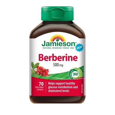 Jamieson Berberine Capsules 70 ea, $0.54/1ea