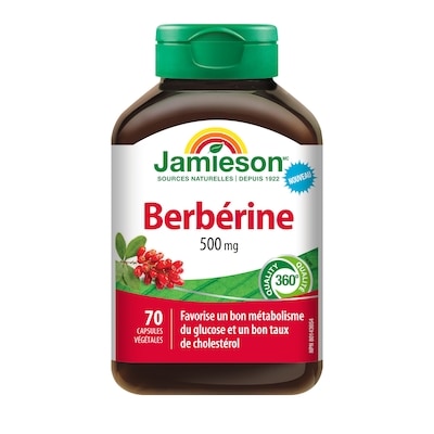 Jamieson Berbérine 70 ea, 0,36 $/1ch