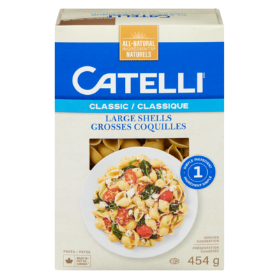 Catelli Pâtes grosses coquilles 454 g, 0,66 $/100g