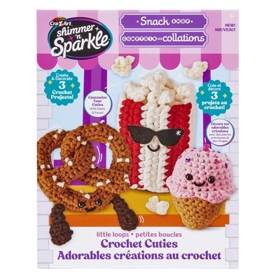Cra-z-art Shimmer 'n Sparkle Crochet Cuties Snack Theme 1 ea, $12.00/1ea