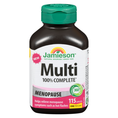 Jamieson Multi 100% Complete Menopause 115 ea, $0.17/1ea