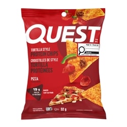 Quest Tortilla Style Protein Chips - Pizza 32 g, $14.97/100g