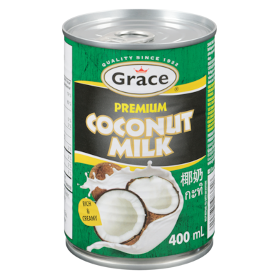 Grace Coconut Milk 400 ml, $0.87/100ml