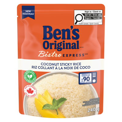 Bens Original Riz collant à la noix de coco 240 g, 1,45 $/100g