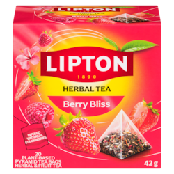 Lipton Herbal Tea Berry Bliss 20 ea, $0.20/1ea