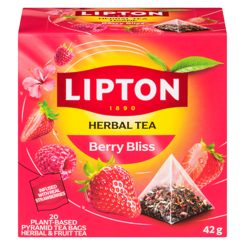 Lipton品 Lipton Herbal Tea Berry Bliss - 20 ea | Loblaws