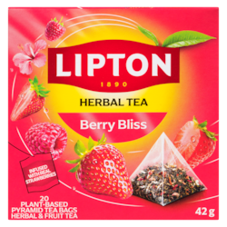 Lipton品 Lipton Herbal Tea Berry Bliss - 20 ea | No Frills Online