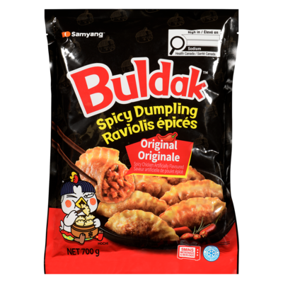 Samyang Spicy Dumpling Original Spicy Chicken Artificially Flavoured 700 g, $1.43/100g