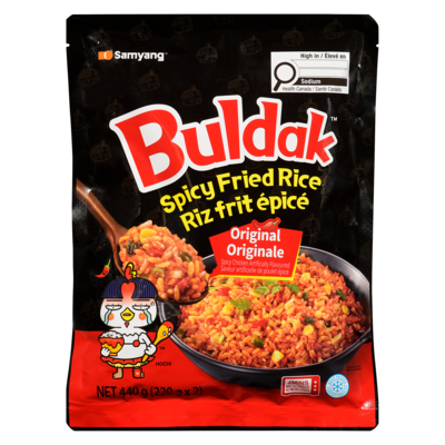 Samyang Spicy Fried Rice Original Spicy Chicken Artificially Flavoured 440 g, $2.38/100g