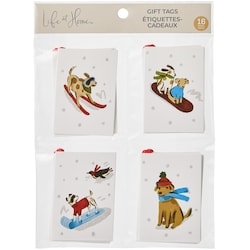 null Holiday Gift Tags 16 Pack - On the Slopes 1 ea, $3.00/1ea
