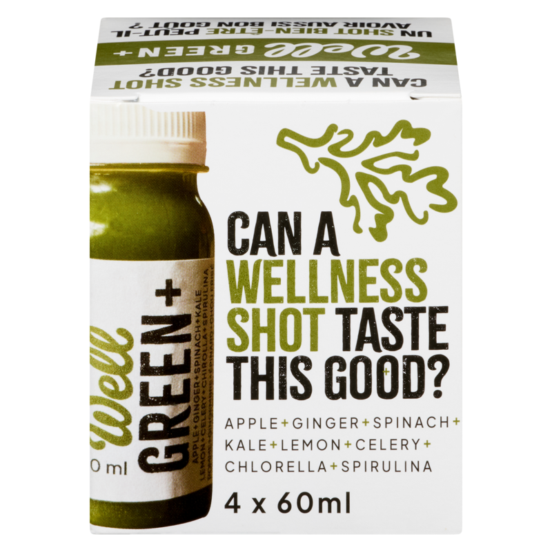 CELLDIA シェイク アップル 630g Well Wellness Shots Green+ - 240 ml | Wholesale Club