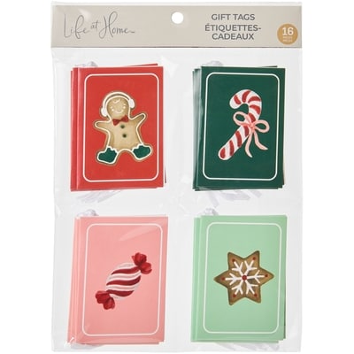 null Ensemble de 16 étiquettes-cadeaux – bonbons 1 ea, 3,00 $/1ch
