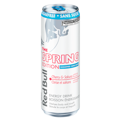 Red Bull Energy Drink Cherry & Sakura Sugarfree 355 ml, $1.41/100ml