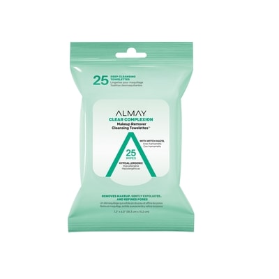 Almay Biodegradable Clear Complexion Makeup Remover Cleansing Towelettes 1 ea, $11.49/1ea
