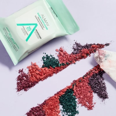 Biodegradable Clear Complexion Makeup Remover Cleansing Towelettes