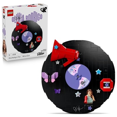 LEGO Editions Le vinyle d’Olivia Rodrigo, Ensemble de construction pour enfants 43028 1 ea, 50,00 $/1ch