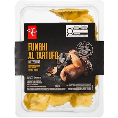 PC Collection noire Mezzelune funghi al tartufo 250 g, 2,80 $/100g