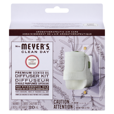 Mrs. Meyer's Clean Day Premium Scented Oil Diffuser Kit Lavender Scent 20 ml, $69.95/100ml