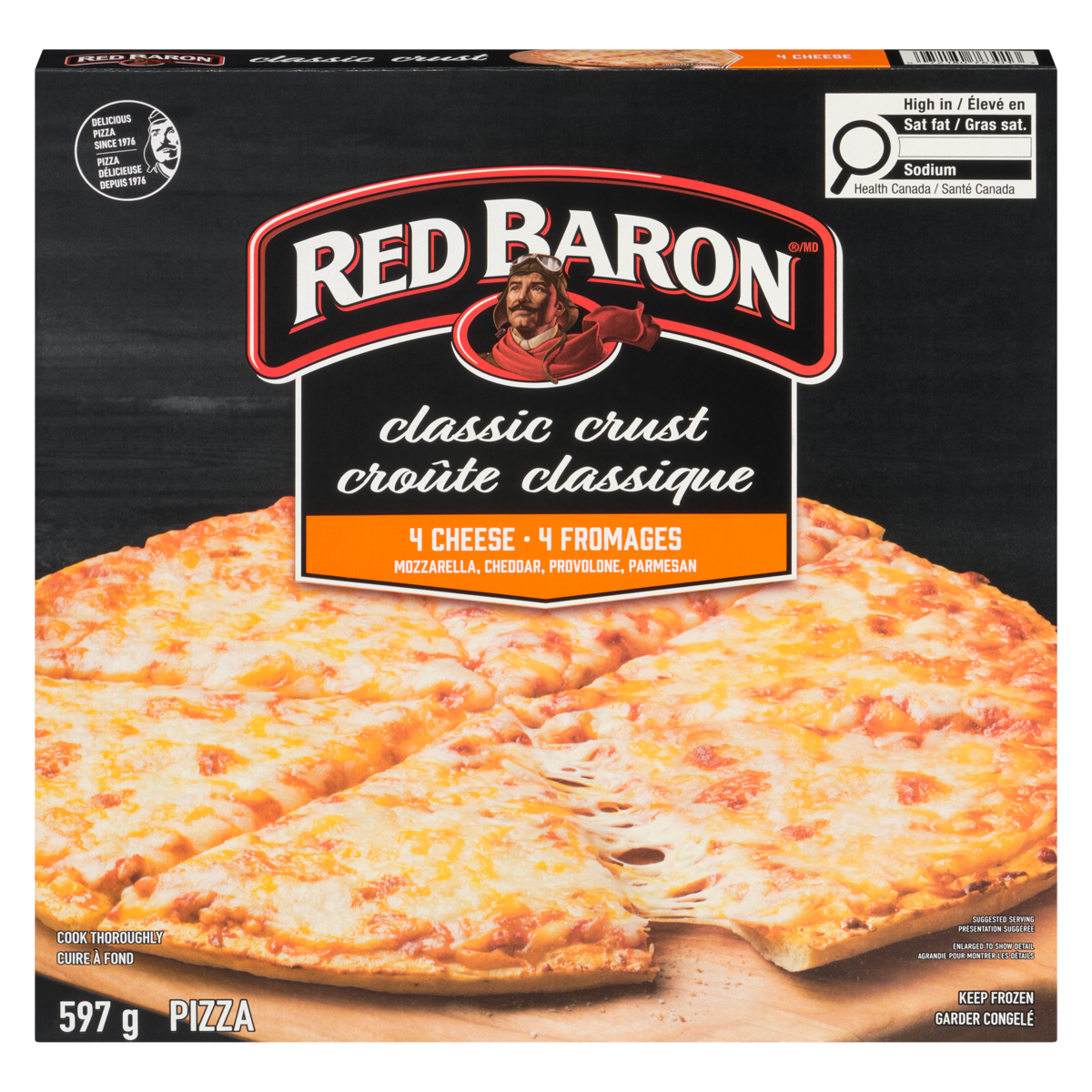 RED BARON Classic Crust 4 Cheese Pizza